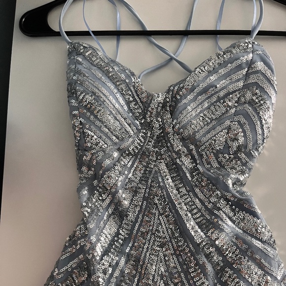 Windsor light blue sequin dress - Picture 5 of 6